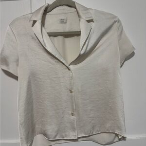 Wilfred Ivory Button-Down Shirt